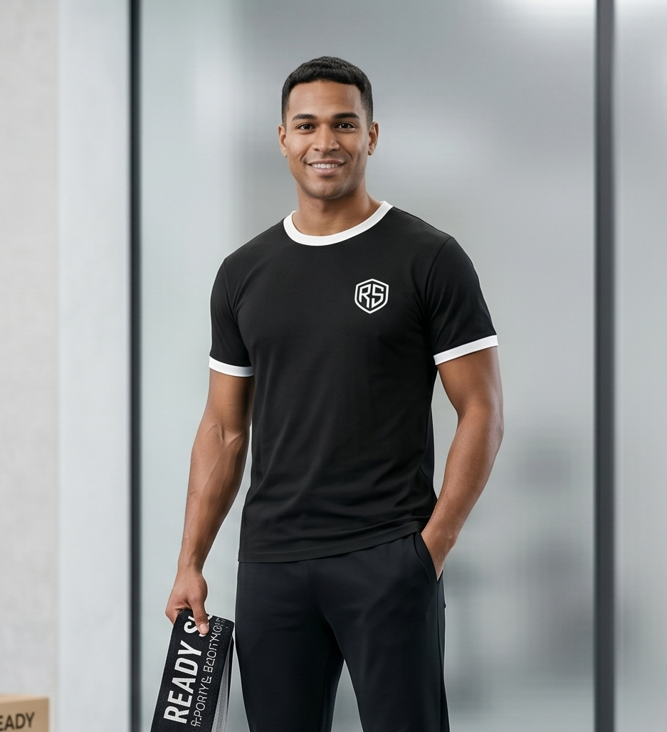 Ready Sheady Unisex GYM Ringer T-Shirt